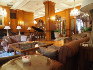 Reception area of Wildflower Hall